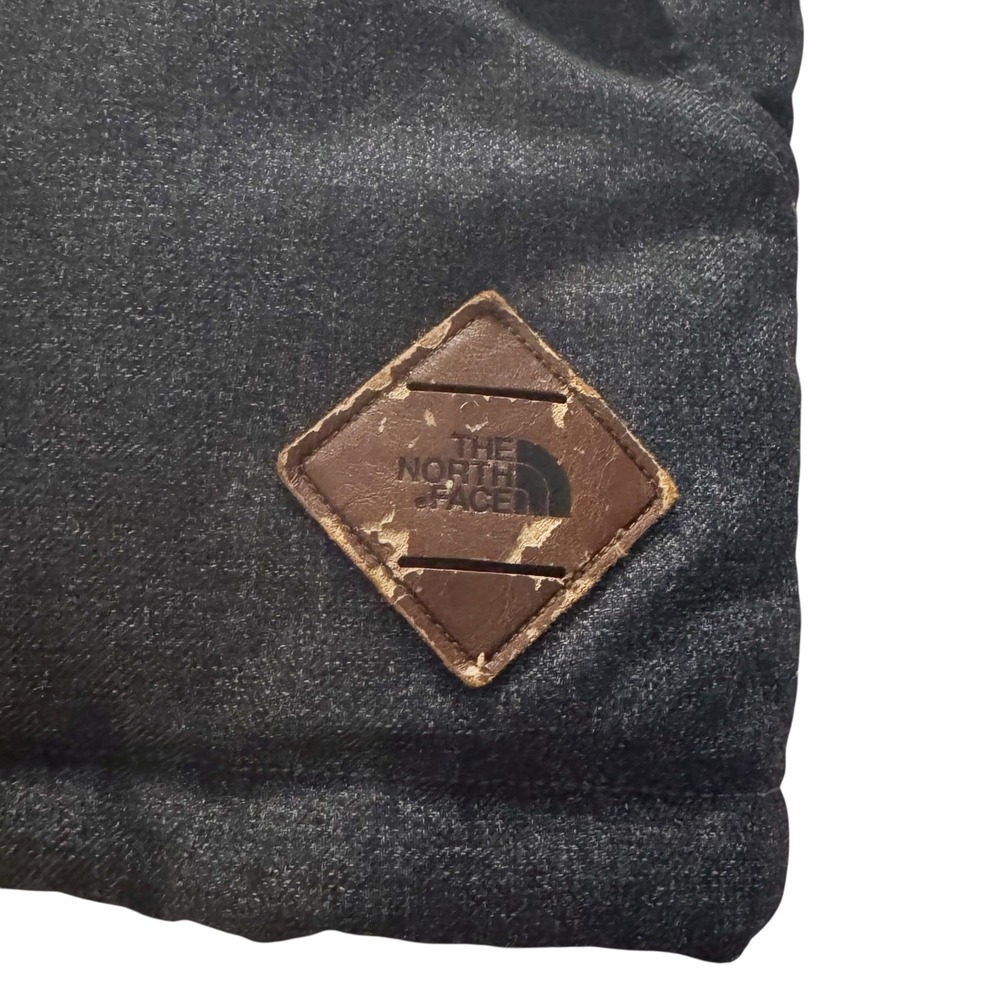 The North Face Puffer Vest Goose Down Men's M Medium Grey zipper gorpcore winter - Picture 2 of 12